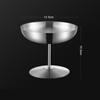 304 Stainless Steel Martini Cups Cocktail Glass Ice Cream Dessert Goblet Drink Champagne Metal Wine Cup Restaurant Bar Utensils
