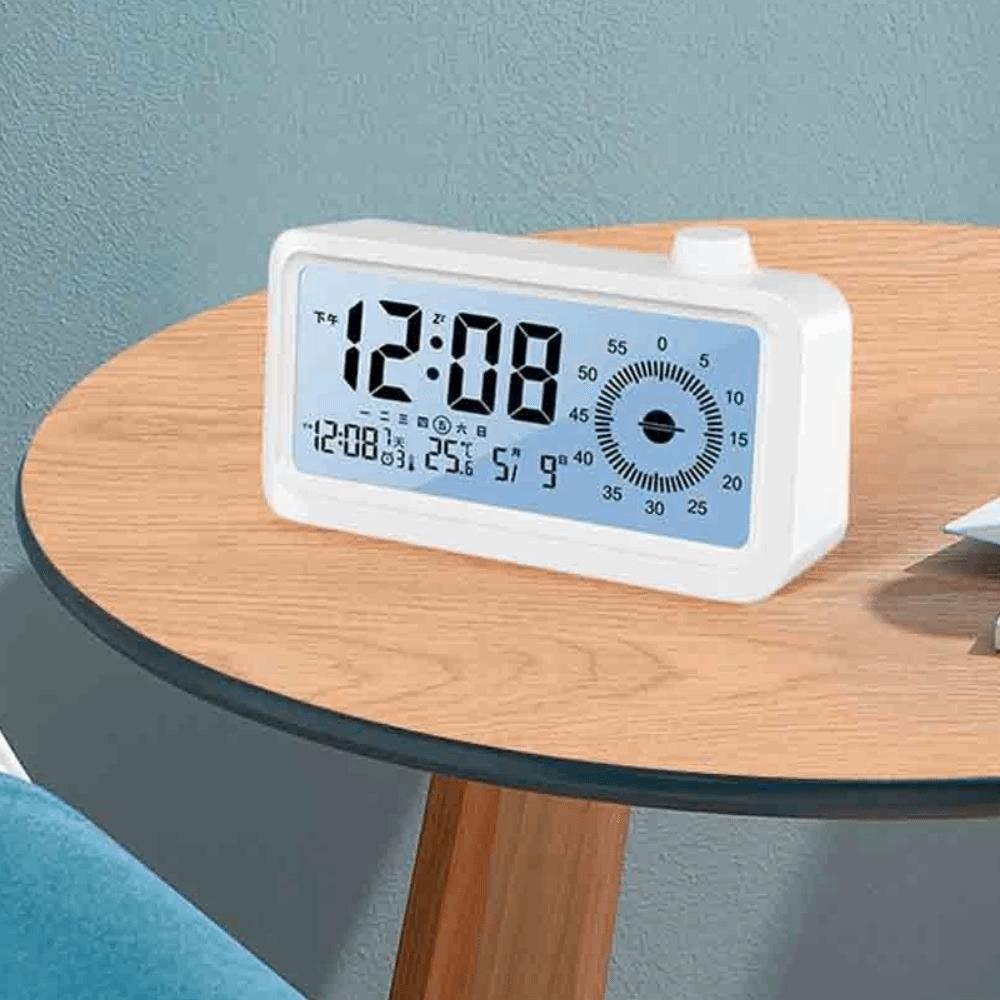 Rechargeable Visual Digital Timer Multifunctional Desktop Clock Time Manager Countdown Timer Desk