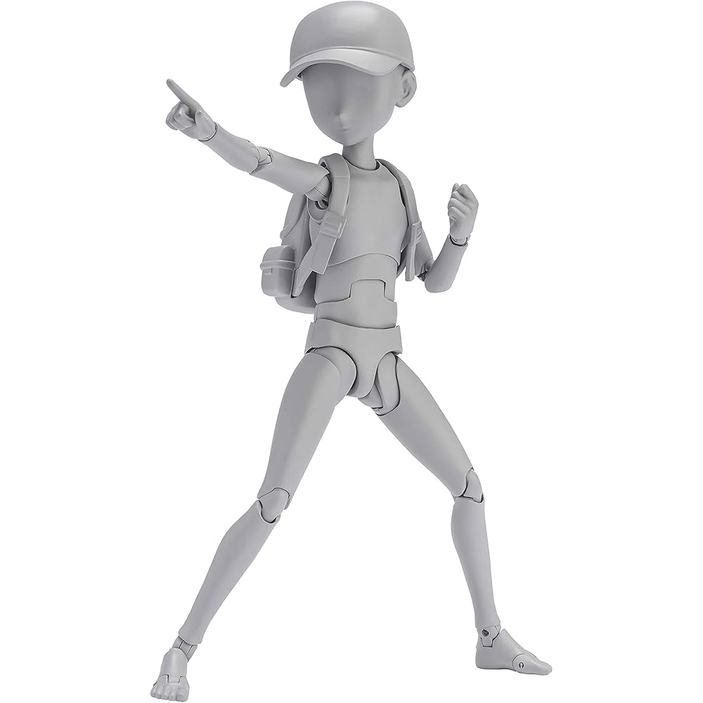 НАРОДЫ ТАМАШИИ SH. Фигурки Body-kun Sugimori Ken Edition DX Набор Серый Цвет 130 мм ПВХ АБС Экшен-фигурка