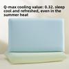 1-10PCS Ice Silk Cooling Pillowcase for Memory Universal Inner Cover Summer Breathable Soft Durable Cold Feeling Washable