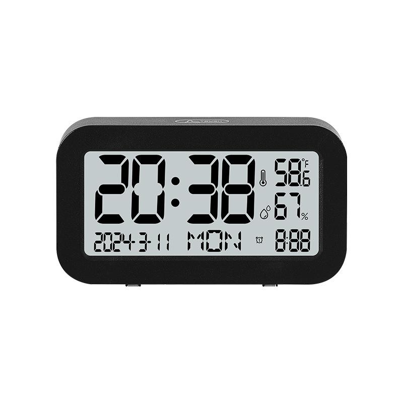 Многофункциональный ЖК-будильник, студенческие часы, простые сенсорные светящиеся часы, модные настольные часы 801Y02
