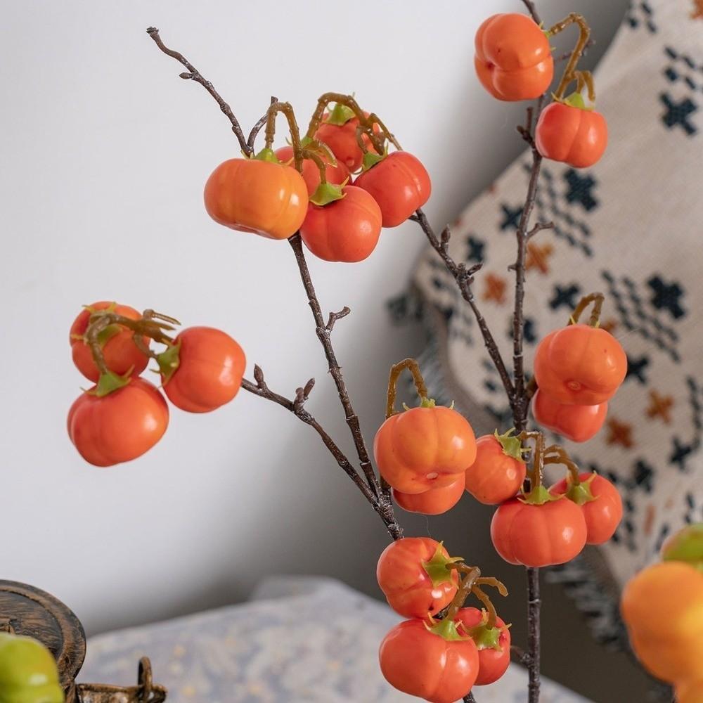 Handmade Artificial Pumpkin Branches Foam Fake Plants Simulation Pumpkin Festival Decoration