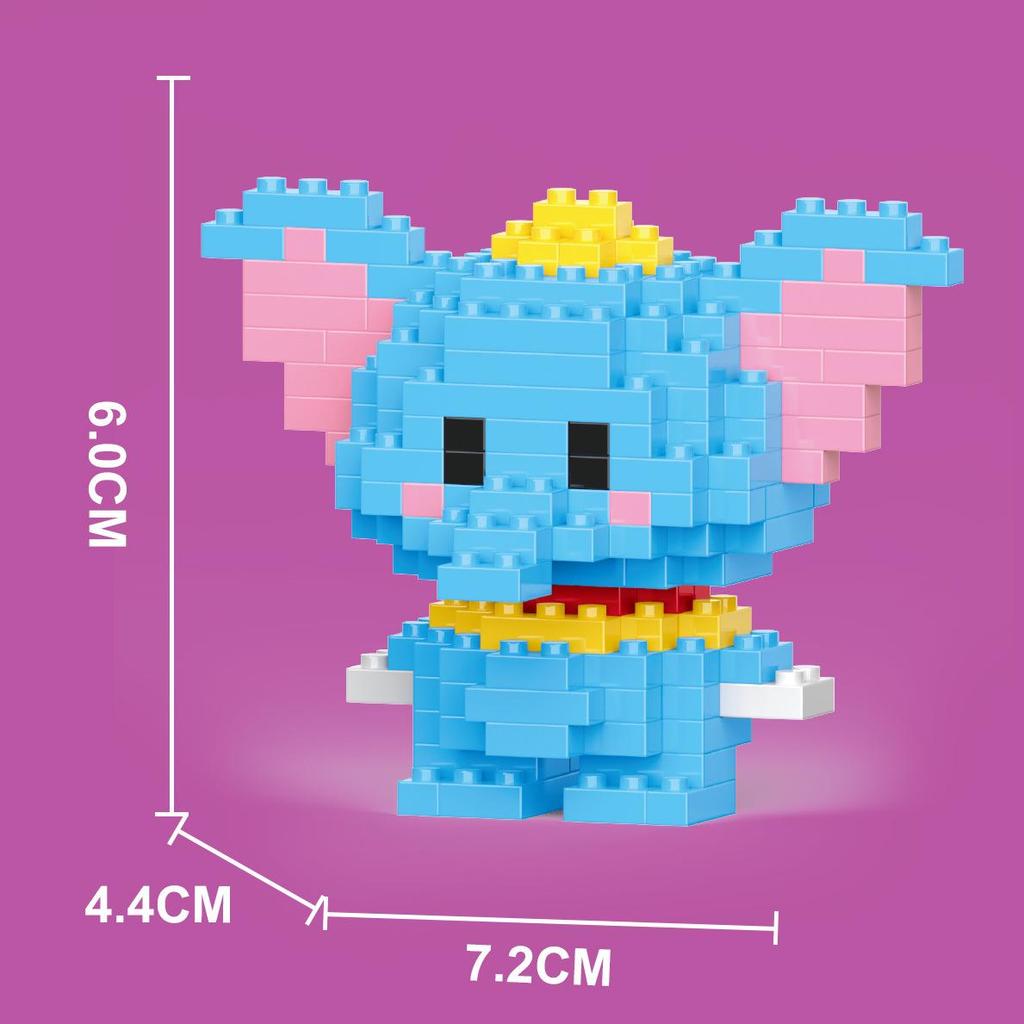 LEGO-Compatible Mini Building Blocks: Cartoon Figurines & Educational Toys