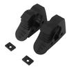 2PCS Shovel Holder Mount Rubber Quick Release Shovel Clamp Mount Bracket Fit for 1 1 7 Inch To 1 3 7 Inch Diameter Tools