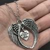 A Piece of My Heart Is In Heaven Heart Pendant Engraved Necklace