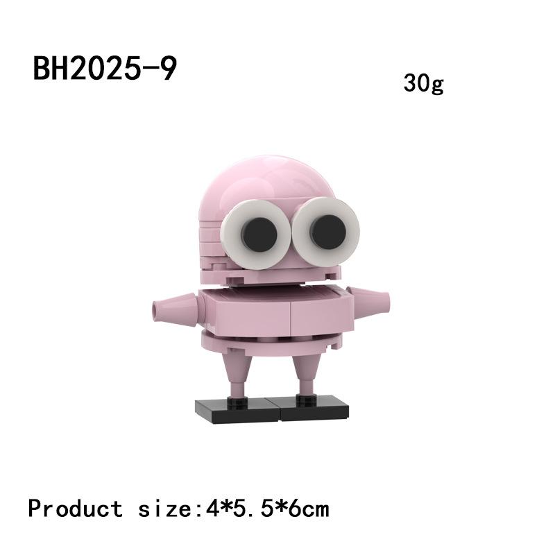 Repo Строительные Блоки Игрушки REPO Blocks Набор Хоррор Голова Человек Утка Неизвестный Худой Человек Галстук-Бабочка Строительные Фигурки Блоки для Мальчиков Подарки