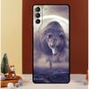 Чехол Медведь Гризли для Samsung Galaxy S25 S26 Ultra S21 S22 S20 S23 S24 Ultra S10 Plus S25 FE Обложка Funda