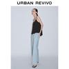 UR Women's Retro Washed Denim Long Pants