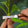 Garden Tools Foldable Grafting Pruning Knife Professional Garden Grafting Cutter Tree Pruning Stainless Steel Wooden Handle Knife Tool