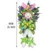 Easter Wreath For Front Door  Easter Bunny Wreath Ornament Pendant Door Ornament