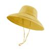 Bucket Hat Women's Summer Trendy Versatile Outdoor Big Brim Sun Hat UV Protection Sun Hat