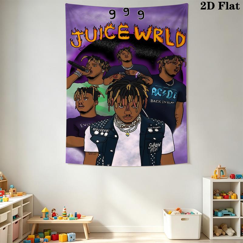 Juice Wrld Legend Never Dies Threepiece Set 1 Duvet Cover 2 Pillowcase Without Core Duvet Cover And Pillowcase Bedding Set