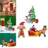 Christmas with LED Lights for EU Adaptor Yard