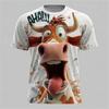 Summer Gorilla Monkey Animal Graphic 3D Print Kids T-Shirts Boys T-shirt Short Sleeve Tees Top Girl T-Shirt