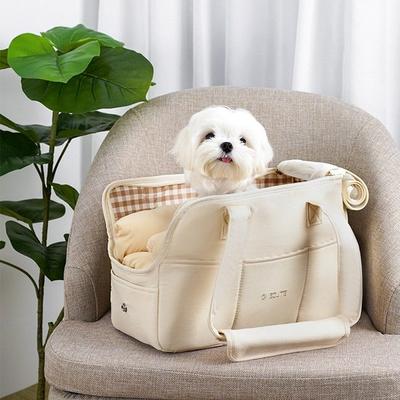 Хлопковая сумка Dog's Lab, сумка-переноска для ручной клади, набор подушек, корейский шампунь для домашних животных