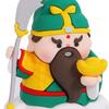 Китайская фигурка Lucky God, мультяшная статуя, милое настольное украшение удачи, маленькая скульптура для