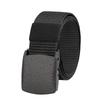 Men and Women Outdoor 1.5inch Wide Working Tactical Waist Belt for Airport Friendly Nylon Canvas Belt with Plastic Buckle