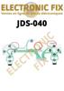 ELECTRONICFIX - JDS-040 PS4 Controller Circuit Conductive Ribbon Cable JDS-040 Compatible with PlayStation 4 - Replacement and Repair