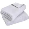 Imabari Towel Certified Bath Towel Hiorie Fluffy Ribbed Towel Set of 2 Mist Gray Made In Japan Uses Precious Extra Long Cotton Water Absorbent Imabari