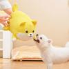 Плюшевая игрушка собака корги Пищащая Мягкая жевательная игрушка Интерактивная мягкая игрушка Игрушка для щенков для прорезывания зубов для собак от маленьких до больших Снятие скуки и тревожности