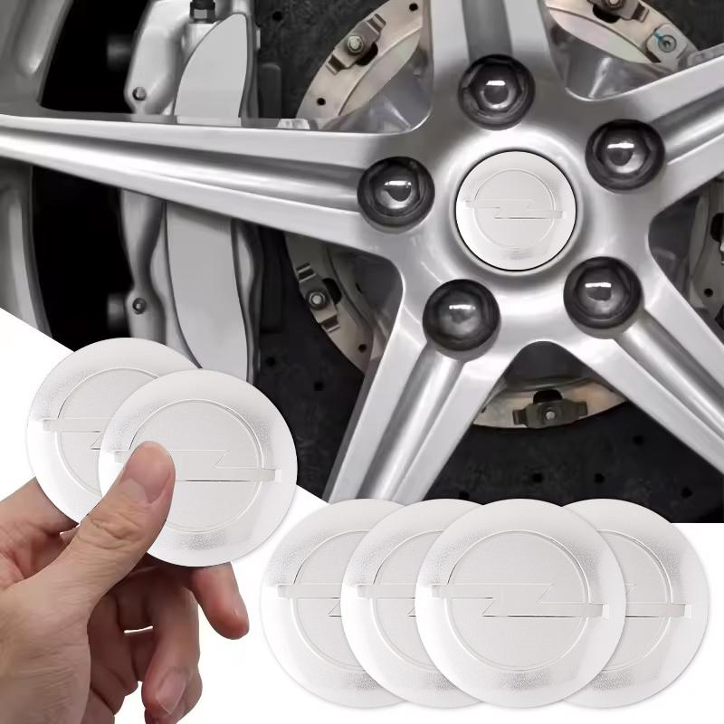 4PCS 56mm Car Wheel Center Hub Cap Emblem Stickers Decorate For Opel Astra H G J Insignia Mokka Zafira Corsa Vectra C D Antara
