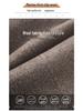 Мужское пальто средней длины премиум-класса из кашемира со съемной пуховой подкладкой и воротником-стойкой для осени/зимы.
