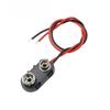 10Pcs I / T Type Cable Battery Holder Clip Snap on Soft Hard Shell Battery Clip Connector 9 Volt Battery Box Battery Holder