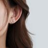 Star Stud Earrings for Women Are Simple and Cold Wind Earrings, Cute and Small U-shaped Earrings Are Sent On Behalf of Others.