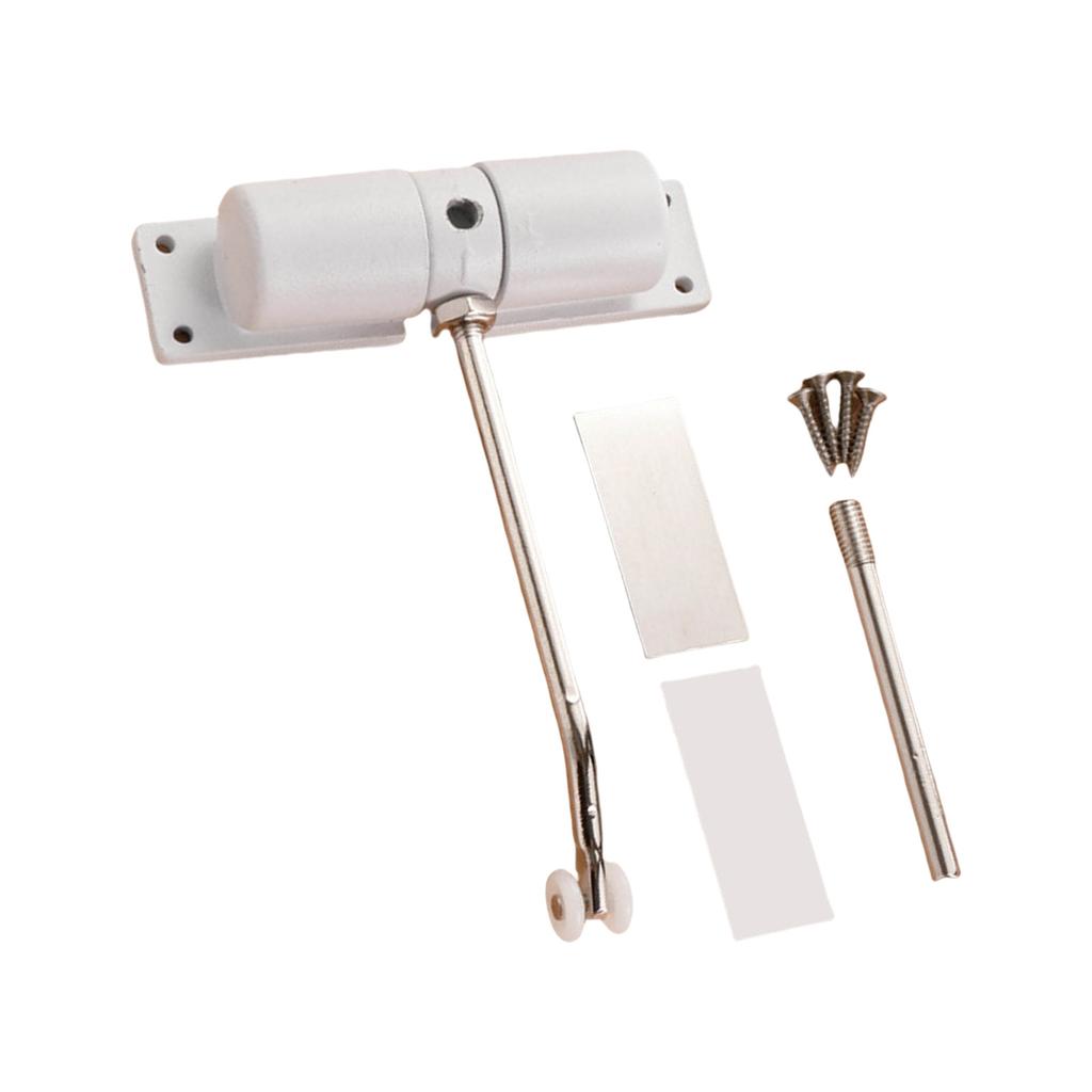 Automatic Door Closers Hinge Adjustable Closing Door Hinge Safety Spring Door Closers Light Weight Buffer Closing Device