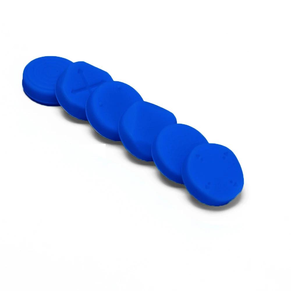 6PCS Silicone Thumbstick Grip Cap Joystick Analog Protective Cover Case For Sony PlayStation Psvita PS Vita PSV 1000/2000 Slim