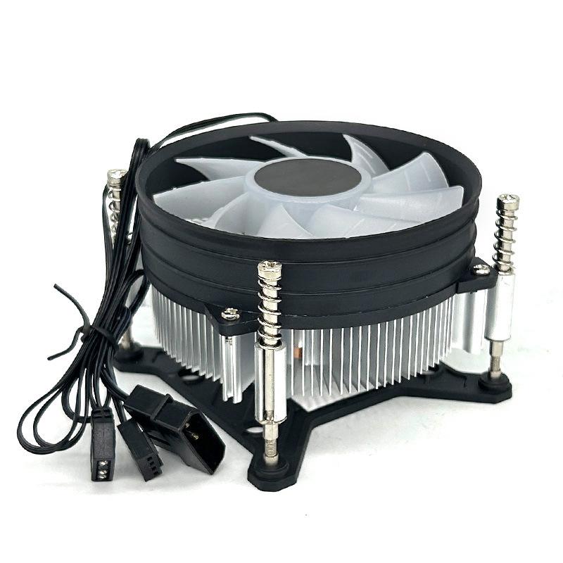 Настольный ITX кулер для процессора с толстым медным сердечником и тихим охлаждением для 12-го поколения