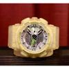 (Неиспользованный) CASIO G-SHOCK GA~110LS Скелетные Желтые 2020 МОДЕЛЬ Батарея заменена G-Shock Кварцевые CASIO Casio