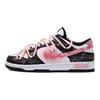Nike Кроссовки Dunk ADCDAVINCI Custom Низкие Скейтбордические Мужские Черно-Розово-Белые DD1391-100(КомандаМ-)