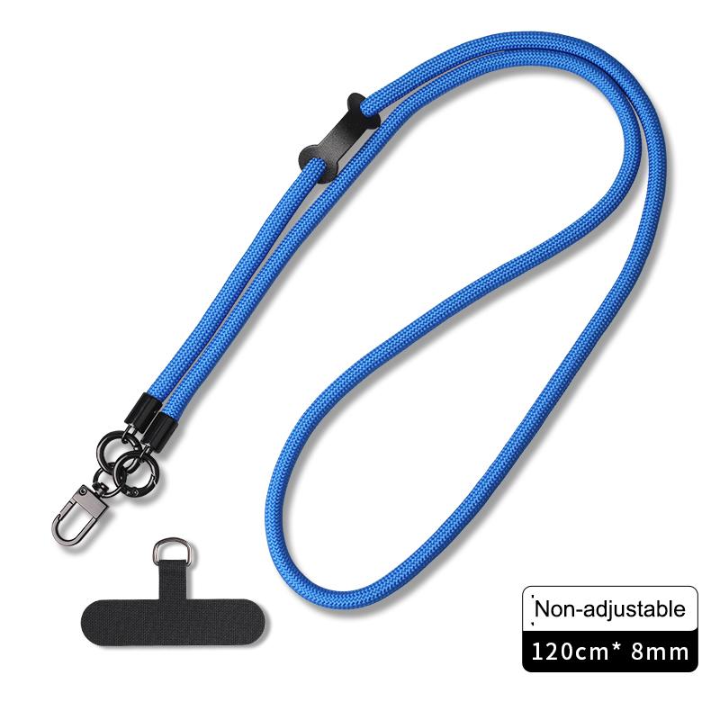 Универсальный шнурок для телефона, шнурок-ремешок против потери, съемный цветной шейный шнур, страховочная привязь для телефона, цепочка-брелок, веревка с картой