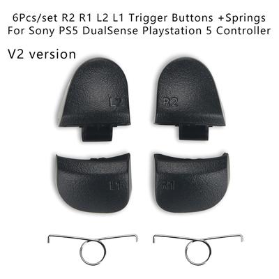 1 комплект триггерных кнопок R2 R1 L2 L1 с пружинами для контроллера DualSense Sony Ps5