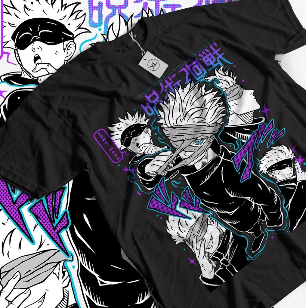 Anime Gojo Satoru Jujutsu Kaisen Mahito T-Shirt Unisex#15