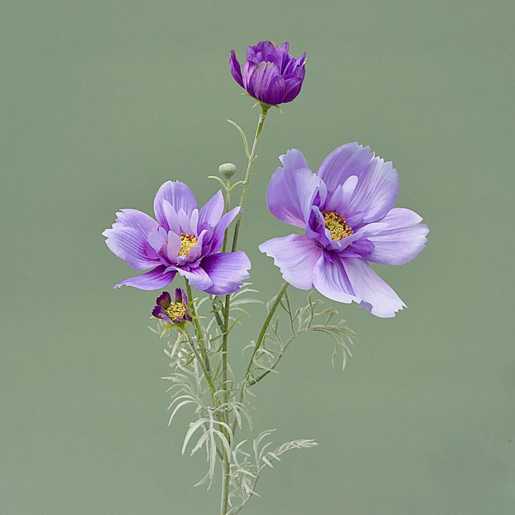 3 шт. искусственные цветочные цветы галсанг яркие роскошные большие шелковые ветки галсанг не выцветают искусственные растения для свадьбы дома вечеринки в помещении на открытом воздухе декор