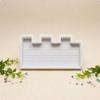 Flower Bed Edging Form Reusable Plastic Lawn Border Form Cement Border Form Easy Release Picket Fence Concrete Form for Walkway