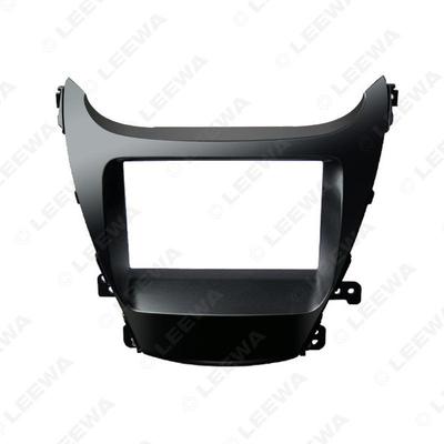 Двойная DIN рамка для радио для 2014 Hyundai Elantra - Левая титановая панель