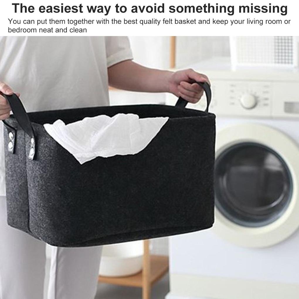 Органайзер для сумок, войлочная переносная корзина, тканевая сумка для хранения, органайзер для спальни, корзина для багажника автомобиля
