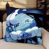 Shadow Milk Cookie Anime Pillow Case Fashion Square Pillowcase Bedroom Sofa Room Ins Decoration Leisure