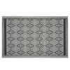 Geometric Outdoor Rug 120 X 180 Cm Atmosphera - Black Mandala