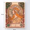 Malowanie Po Numerach Z Ramą Obrazy Do Malowania - Zodiak A.mucha 40X50 Cm