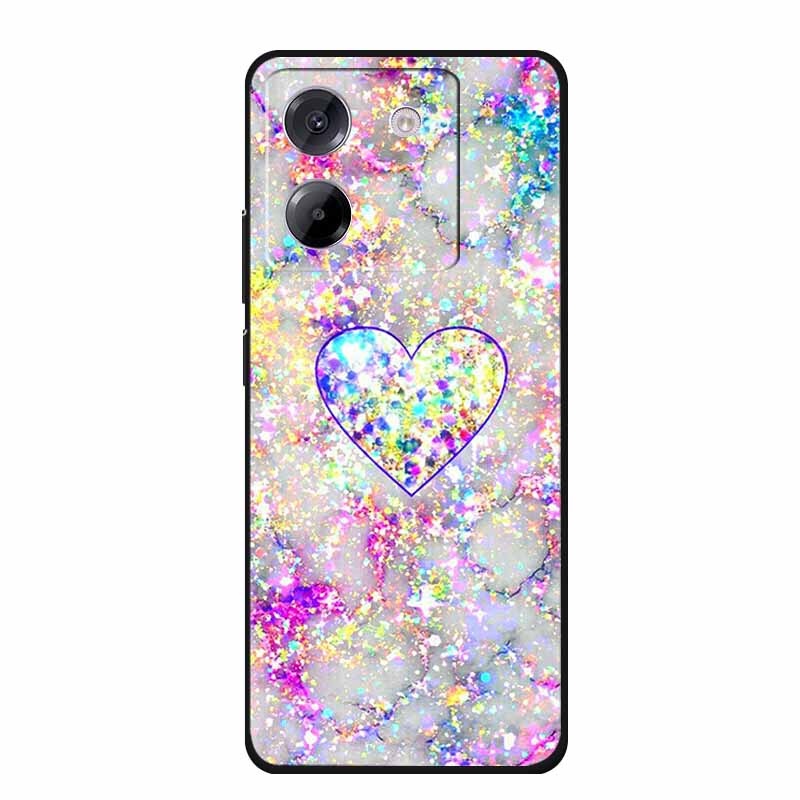 Для Xiaomi Poco M7 Pro 5G Чехол M7Pro Coque Черный Силиконовый Мягкий Задний Чехол Для Poco M7 Pro Чехол Для Телефона PocoM7 Pro Funda 6.67"