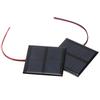 2Pcs 5.5V 0.6W Wired Solar Panel Multifunctional Portable Mini Solar Board Polysilicon