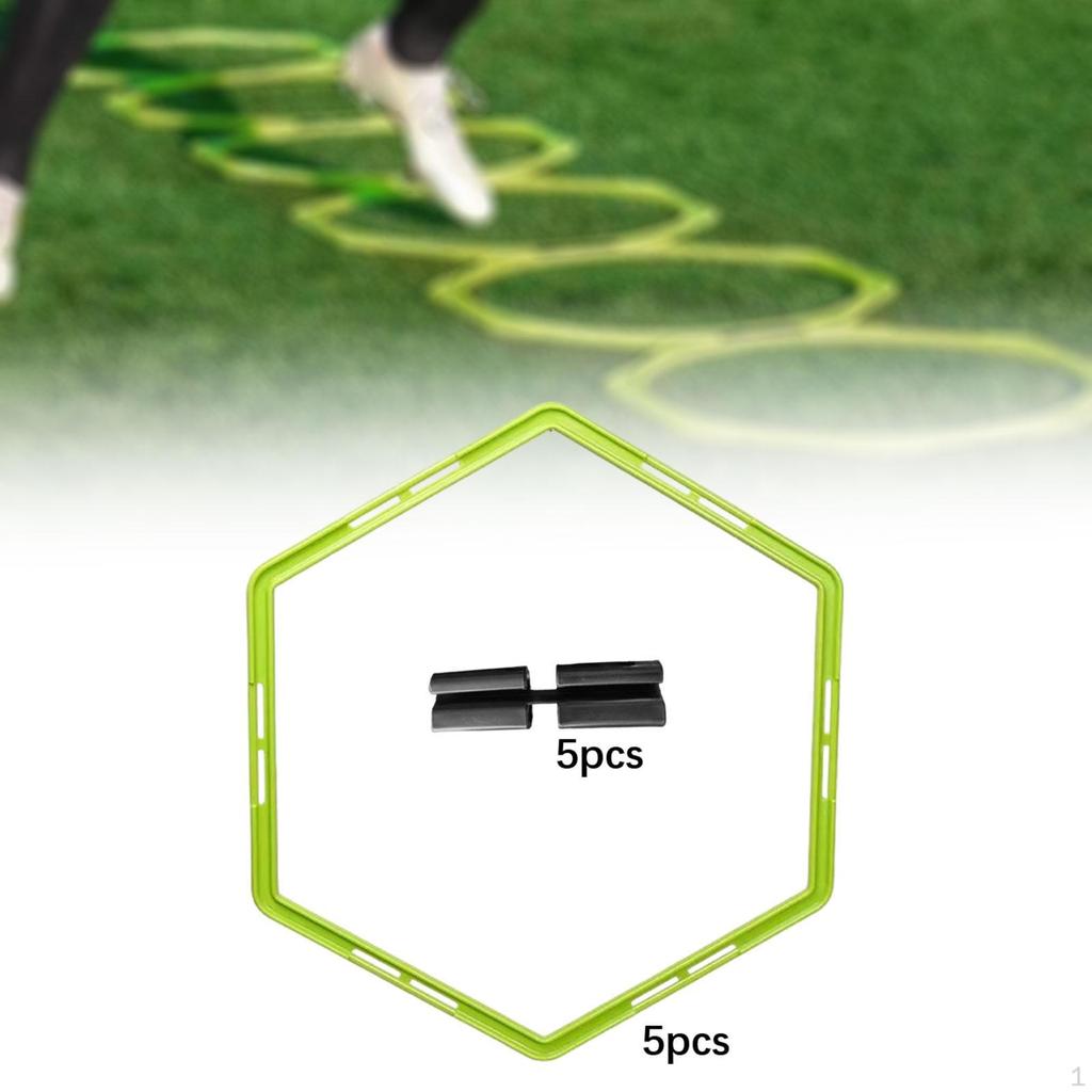 5 колец для развития ловкости ног. Занятия в помещении и на открытом воздухе