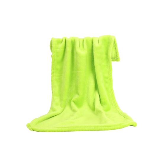 Coral Fleece Blankets Super Soft Shaggy Universal Solid-color Fleece Blankets for Sofa