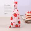 50Pcs Pink Strawberry Party Candy Gift Bags Snack Packing Bag Wedding Party Gift Bag Kids Girls Birthday Supplies Baby Shower
