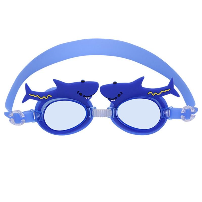Очки для плавания с рисунком для детей, для дайвинга, водных видов спорта, профессиональные водонепроницаемые очки для плавания, пляжные очки для серфинга