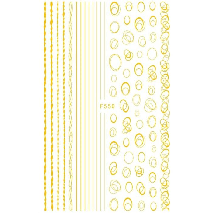 Наклейки для создания маникюра, в ассортименте